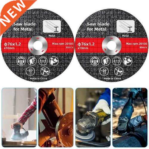 10Pcs 76mm Metal Cutting Discs Sanding Grinding Cut Off