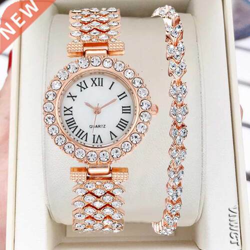 New stock! ! Women Bracelet Watches Steel belt Love Steel be
