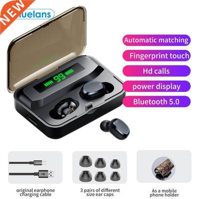 A2S TWS Rechargeable Wireless Bluetooth 5.0 Earbuds High Qua