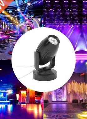 RGB LED Stage Spotlight 85-265V 360 Degree KTV Bar DJ Disco