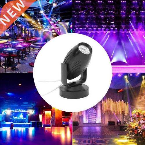 RGB LED Stage Spotlight 85-265V 360 Degree KTV Bar DJ Disco