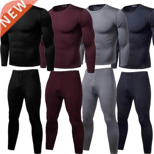 Men Thermal Underwear Sets Long Sleeve Winter Warm Female Un