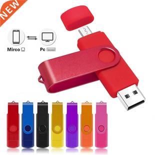 Metal OTG Pen Drive 64GB Flash Usb Memory 4GB 8GB Pendrive 1