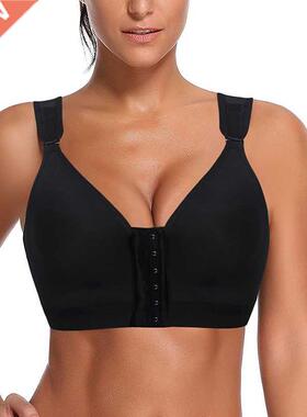 Burvogue Bras Women Seamless Padded Push Up Post-Surgery Bra