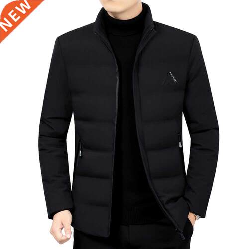 2022 Men Winter Parka mid-Length 3 colors Windproof Warm Jac