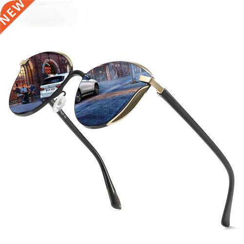 New Women Fashon Round Polarzed Sunglasses Classc UV Prot