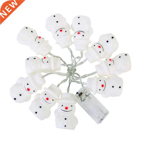 10LED Snowman Christmas Xmas Fairy String Lig Party Decor