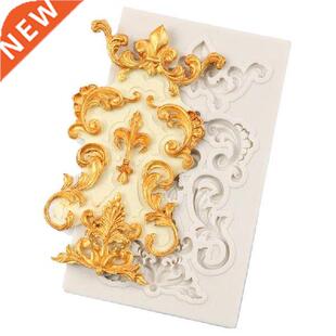 Silicone Cake Molds Retro Carving Fondant Chocolate Cookie