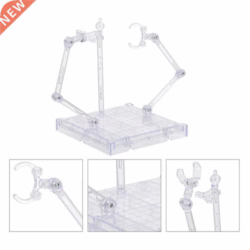 2Pcs Multi Pillars Action Figure Stands Plastic Doll