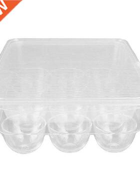 Plastic Refrigerator Egg Trays 12 Eggs Egg Storage Box BPA