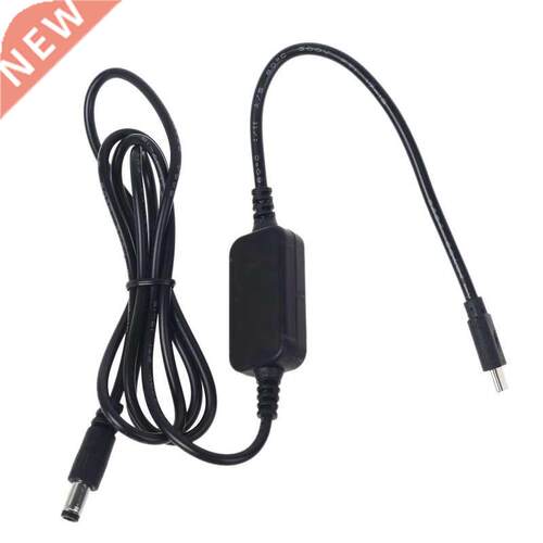 USB C PD Type C Male to 12V 20V 5.5x2.1mm Male Step Up Cable