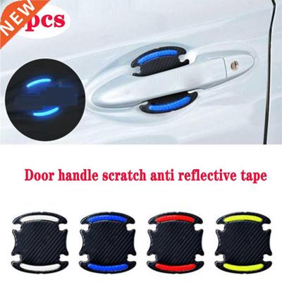 Car door bowl handle reflective sticker universal protection