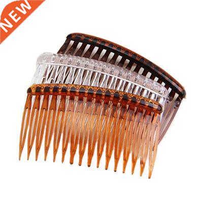 6pc/pack Women 16 Teeth Hair Combs Tiaras Girl's Bangs Clip