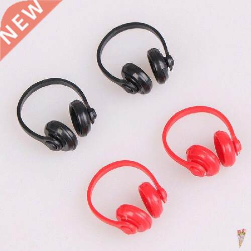2Pcs 1/12 Headphone Decor Classic Toys For Child Kids Gift