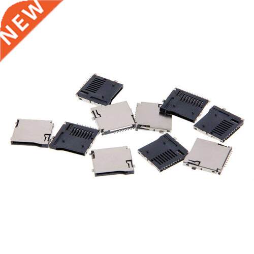 10PCS Push-Push Type TF Card Socket Adapter Automatic PCB Co