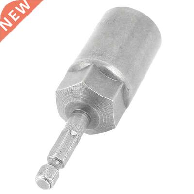 Gray 80x19mm Screwdriver Drill Hexagon Nut Driver Socket Bit