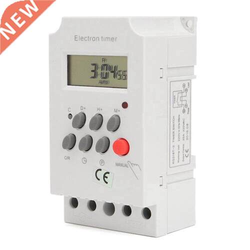 AC 220V 25A KG316T-II Din Rail LCD Programmable Timer Switch