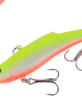 1Pcs Winter Fishing Lure Minnow VIB Spoon Spinner Hard Bait