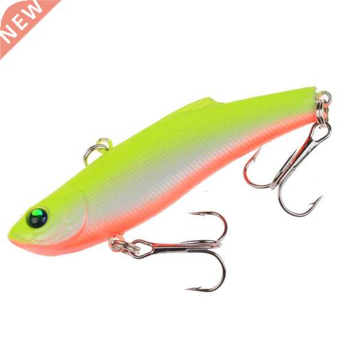 1Pcs Winter Fishing Lure Minnow VIB Spoon Spinner Hard Bait
