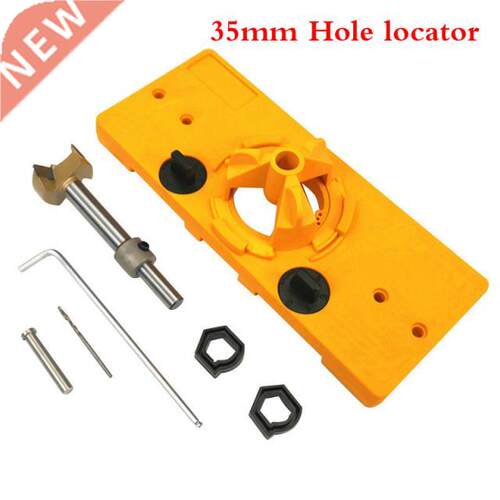 7PC 5mm Cup Style Hinge Jig Boring Hole Drill Guide Forstne