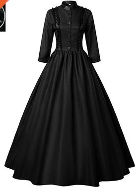 Gothic Victorian Ladies Dress Queen Masquerade Dress