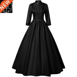 Gothic Victorian Ladies Dress Queen Masquerade Dress