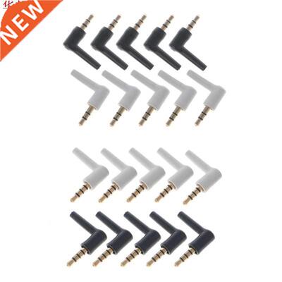 10 gold-plated black and white 5 3.5mm4 section 90 degree st