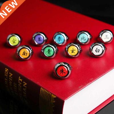 10style Anime HOKAGE Akatsuki cosplay Rings Sasori Itachi Hi