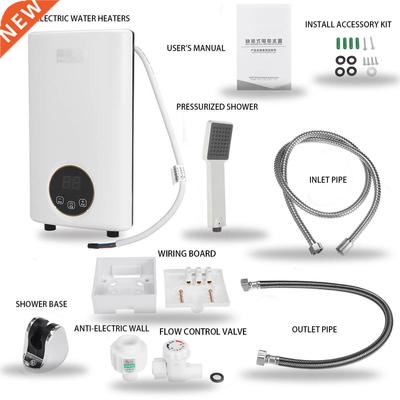 220V 6000W LED Intelligent Electric Water Heater Fast
