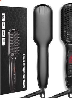 Hair Straightener Hot Comb Pro LCD Heating Electric Ionic St