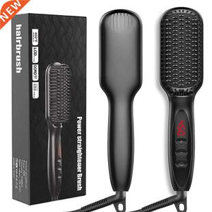 Hair Straightener Hot Comb Pro LCD Heating Electric Ionic St