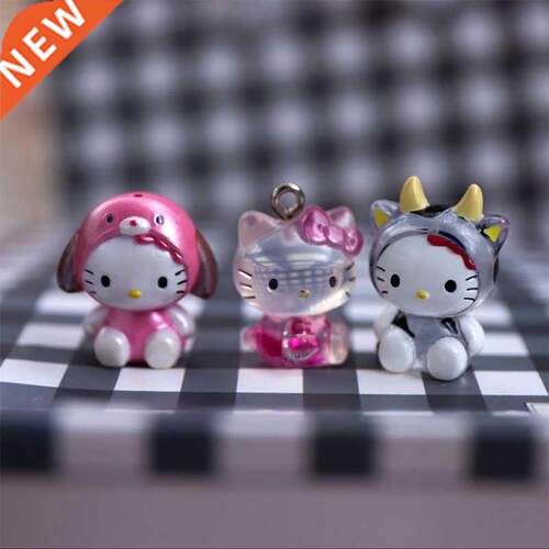 1pcs Kids Gifts Mini Figurine Kawaii kitty Decoration Cute A