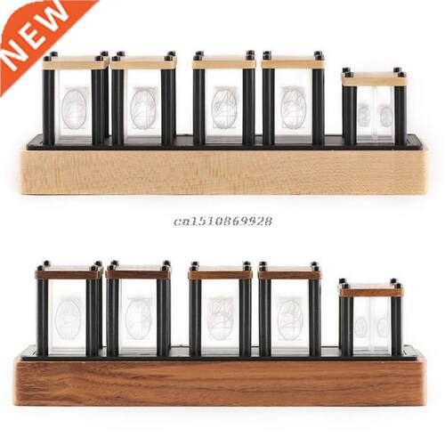 Time tube Glow tube Quasi-glow tube clock LED digital solid