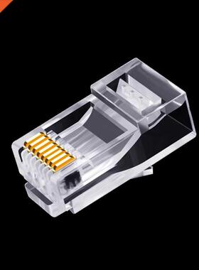 10 Pcs Universal RJ45 Network Modular Plug Cat6 CAT6e Connec