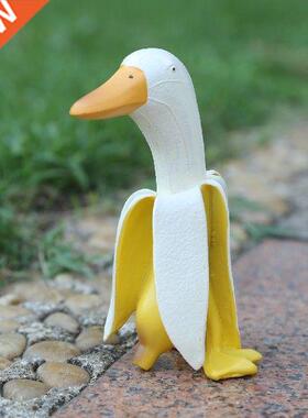 Banana Duck Creative Art Statue Garden Decoration