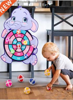 Children Target Sticky Ball Throw Dartboard Sports Kids Educ