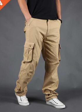 2020 Men Cargo Pants Multi Pockets Military Tactical Pants M