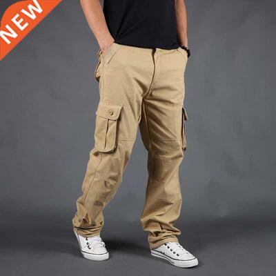 2020 Men Cargo Pants Multi Pockets Military Tactical Pants M