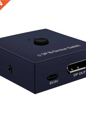 DP Bi-Direction Switch Displayport Splitter 1X2 / 2X1 for Tw