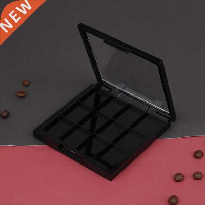 12 Grids Palette Eye Makeup Storage Box for Women Girls Begi