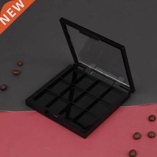 12 Grids Palette Eye Makeup Storage Box for Women Girls Begi