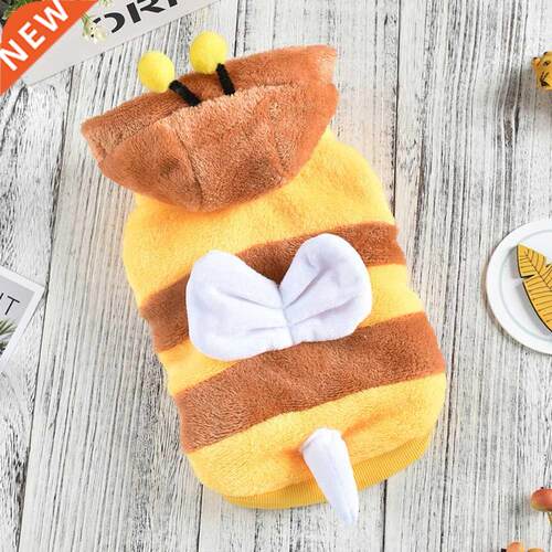 Winter Fleece Pet Dog Clothes Cartoon Pet Warm Hoodies