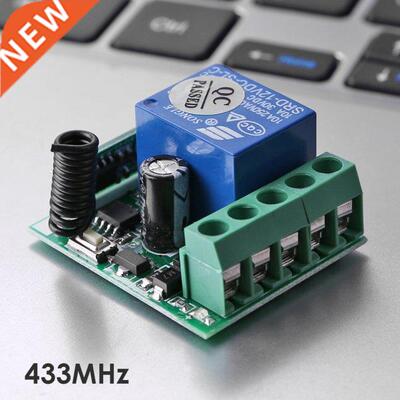 4MHz DC 12V 1CH Wireless Relay Switch RF Remote Control Re