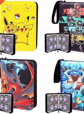 4 /9Pocket 25/40/50Pages Pokemon Holder Album Book Toys Play