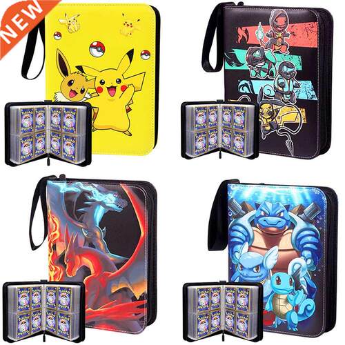 4 /9Pocket 25/40/50Pages Pokemon Holder Album Book Toys Play