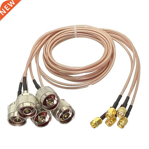 5-10Pcs RG316 N Male Plug to SMA Male Plug Connector RF Coax