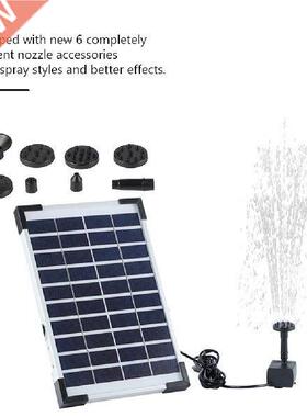 Solar Panel Powered Water Fountain Pool Pond Garden Water