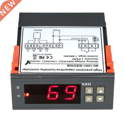 10A 220V Mini Digital Air Humidity Control Controller Measur