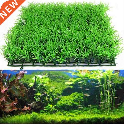 Eco-Friendly Aquarium Ornaments Artificial Water Plastic Gr