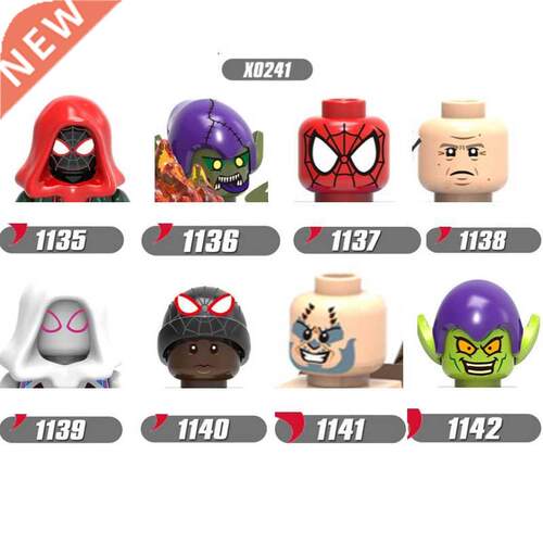 X0241 Movie Seies Chaacte Head Accessoies Building Block